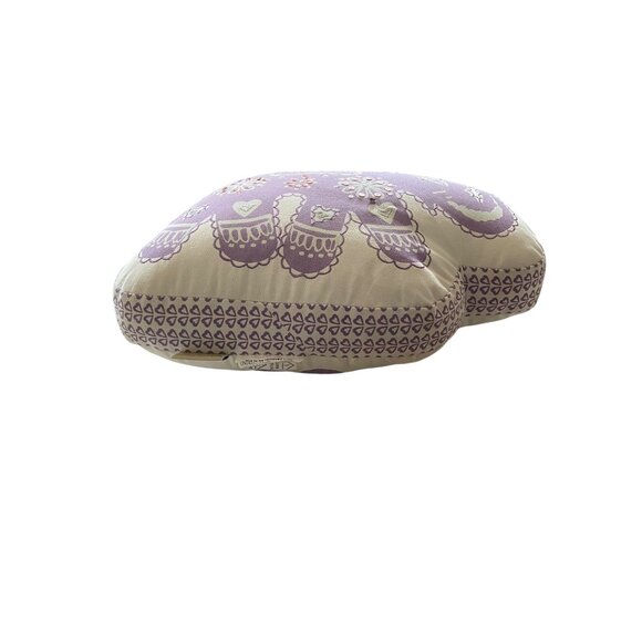 Pottery Barn Kids Purple Stella Elephant Pillow One Size Bohemian Sequins Whimsy - Picture 8 of 11
